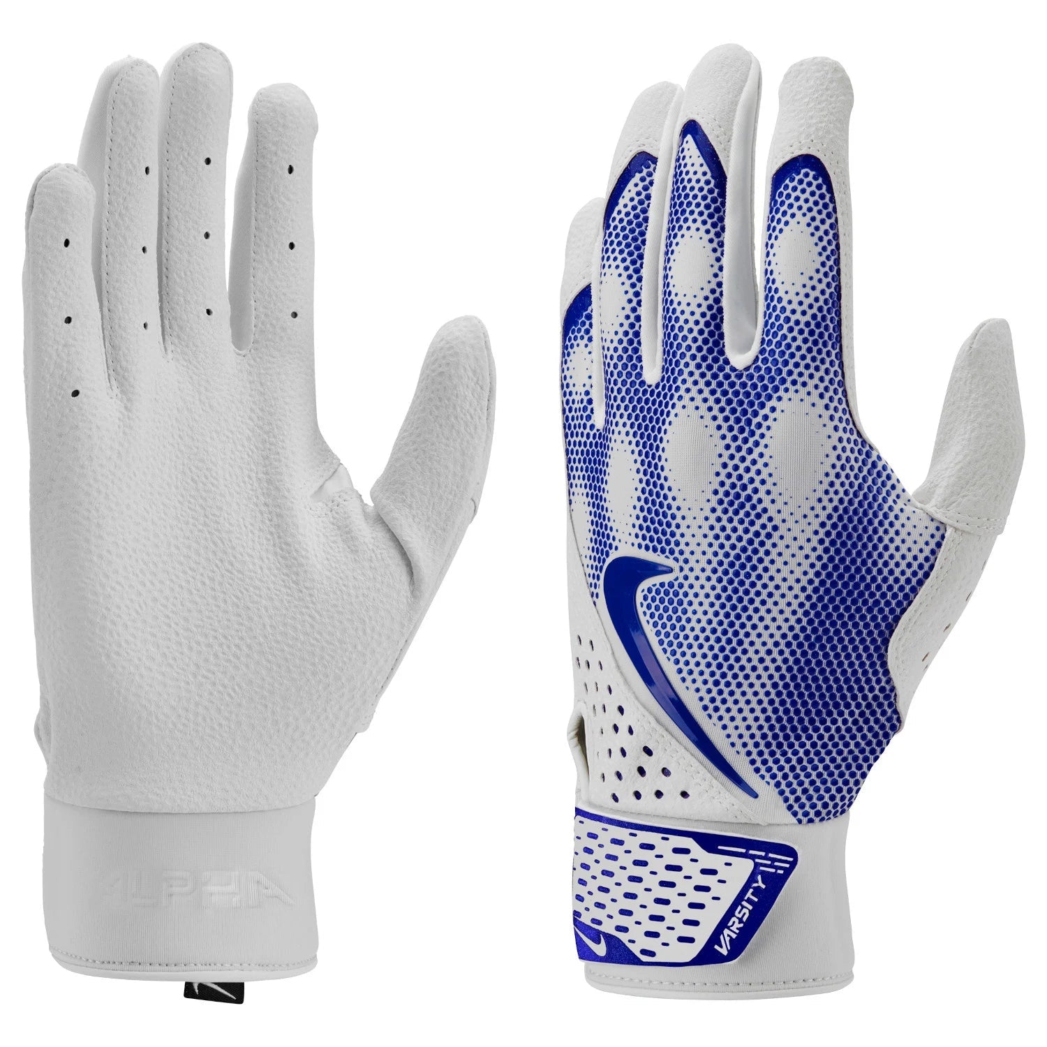 Nike Alpha Varsity Adult Baseball Batting Gloves