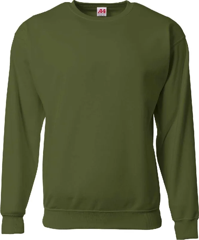 A4 NB4275 Youth Sprint Sweatshirt - Military Green