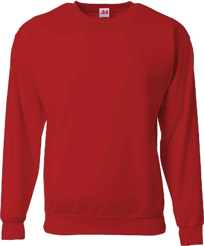 A4 NB4275 Youth Sprint Sweatshirt - Scarlet