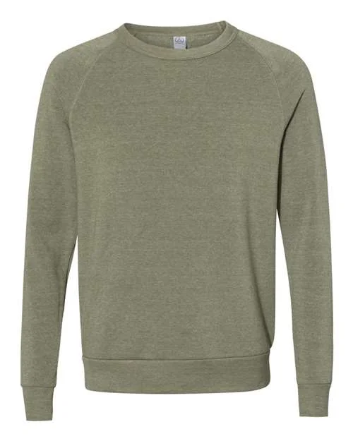 Alternative 9575 Champ Eco-Fleece Crewneck Sweatshirt - Eco True Army Green