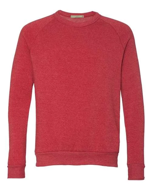 Alternative 9575 Champ Eco-Fleece Crewneck Sweatshirt - Eco True Red