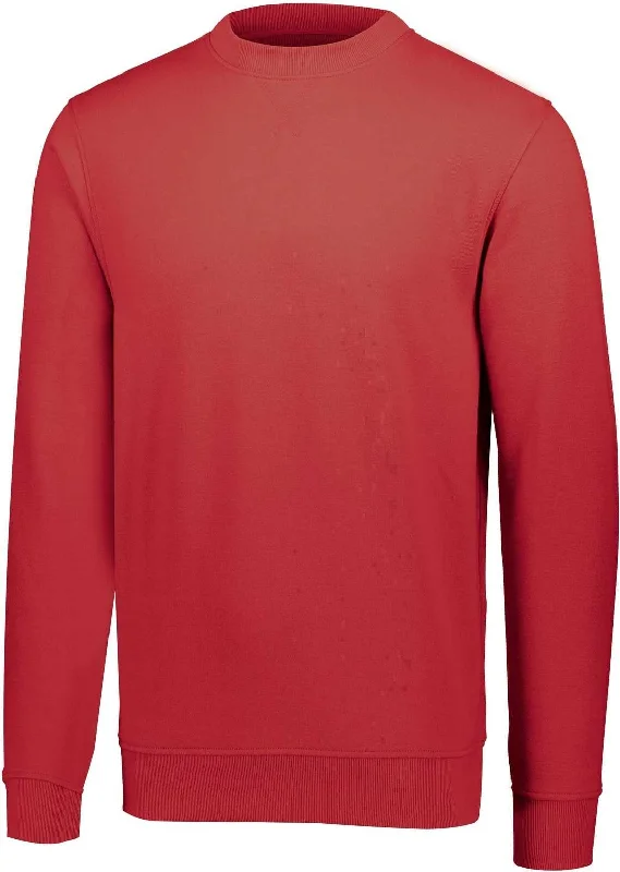 Augusta 5416 60/40 Fleece Crewneck Sweatshirt - Red