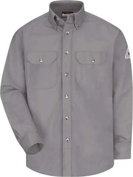 Bulwark SLU2 Dress Uniform Shirt - Excel FR ComforTouch - 7 oz. - Silver Gray