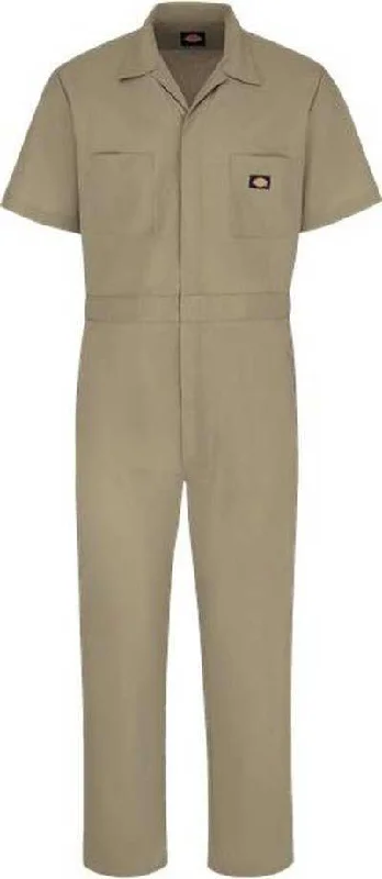 Dickies 3339 Short Sleeve Coverall - Khaki