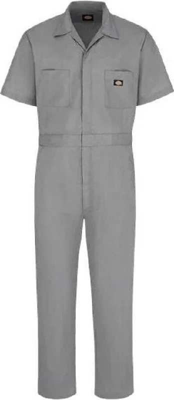 Dickies 3339L Short Sleeve Coverall - Long Sizes - Gray