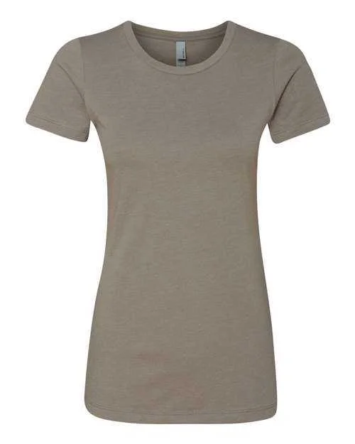 Next Level 6610 Womens CVC Short Sleeve Crew - Warm Gray