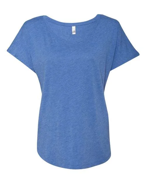 Next Level 6760 Womens Triblend Short Sleeve Dolman - Vintage Royal