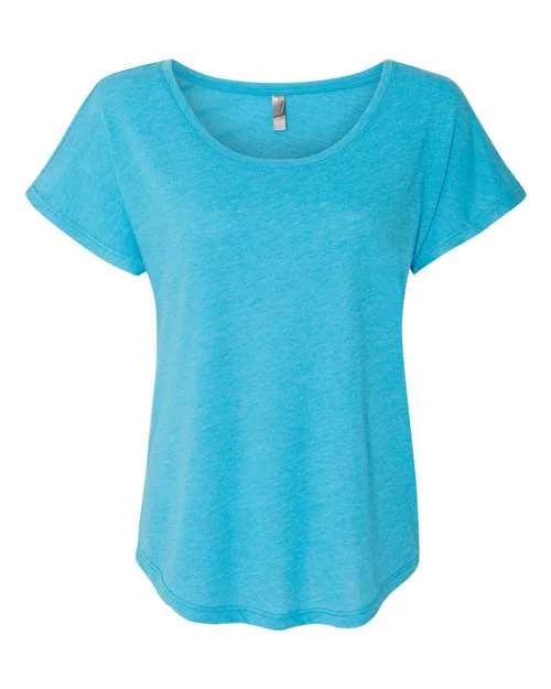 Next Level 6760 Womens Triblend Short Sleeve Dolman - Vintage Turquoise