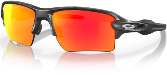 Oakley 9188 Flak 2.0 XL Sunglasses - Black Camo Prizm Ruby