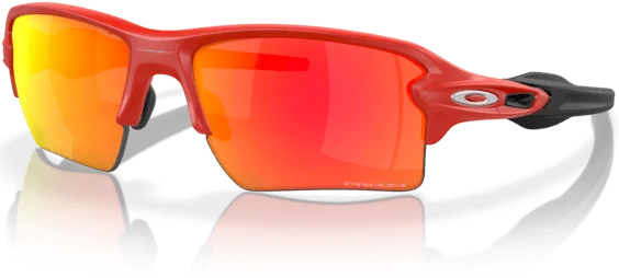 Oakley 9188 Flak 2.0 XL Sunglasses - Matte Red Line Prizm Ruby