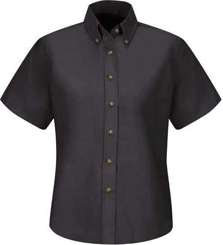 Red Kap SP81 Women's Poplin Dress Shirt - Black