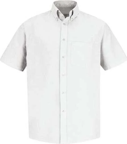 Red Kap SR60L Executive Oxford Dress Shirt Long Sizes - White