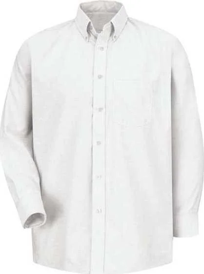 Red Kap SR70 Executive Oxford Long Sleeve Dress Shirt - White 32