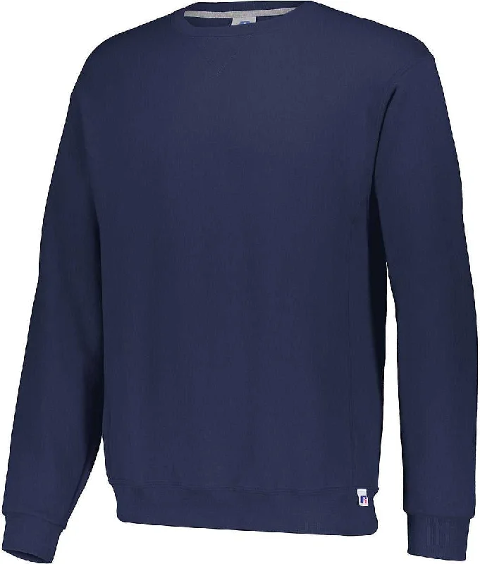 Russell 698HBM Dri-Power  Fleece Crew Sweatshirt - J.Navy