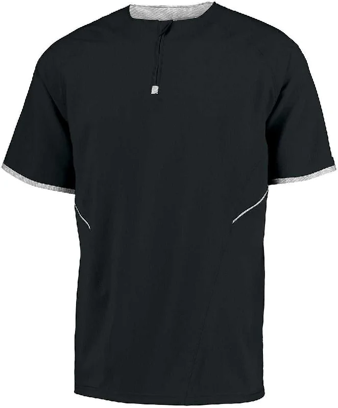 Russell 872RVM Short Sleeve Pullover - Black White