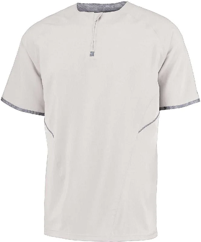 Russell 872RVM Short Sleeve Pullover - White Stealth