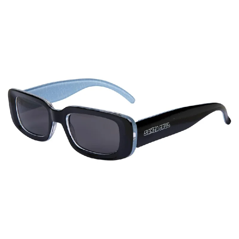 Santa Cruz Speed MFG Sunglasses - Black / Sky Blue