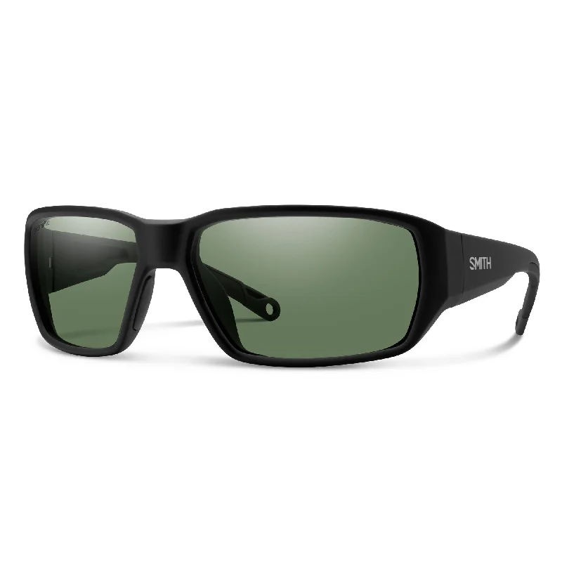 Smith Optics Hookset | Matte Black/ChromaPop Polarized Gray Green