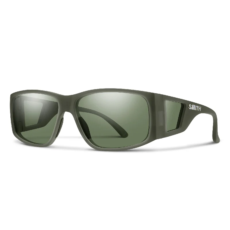 Smith Optics Monroe Peak | Matte Moss Crystal/ChromaPop Polarized Gray Green