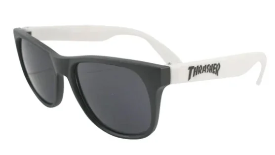 Thrasher Sunglasses | White