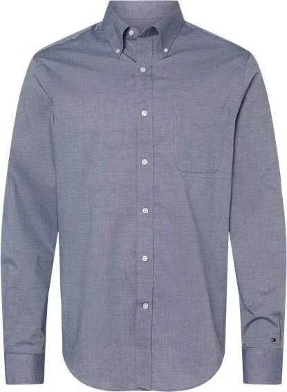 Tommy Hilfiger 13TH104 Chambray Shirt - Navy Blazer