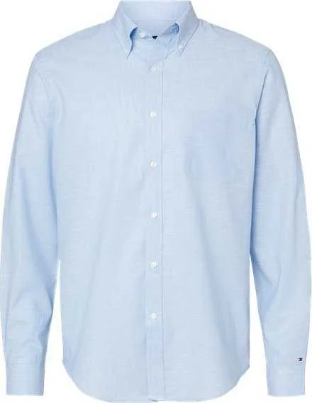 Tommy Hilfiger 13TH107 CottonLinen Shirt - Placid Blue