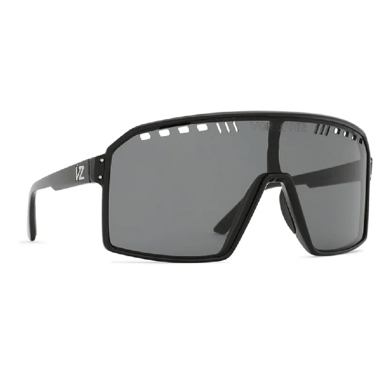 Von Zipper Super Rad  Sunglasses - Black Gloss/Vintage Grey