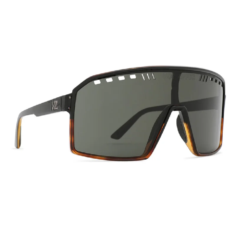 Von Zipper Super Rad  Sunglasses - Hardline Black Tort/Vintage Grey