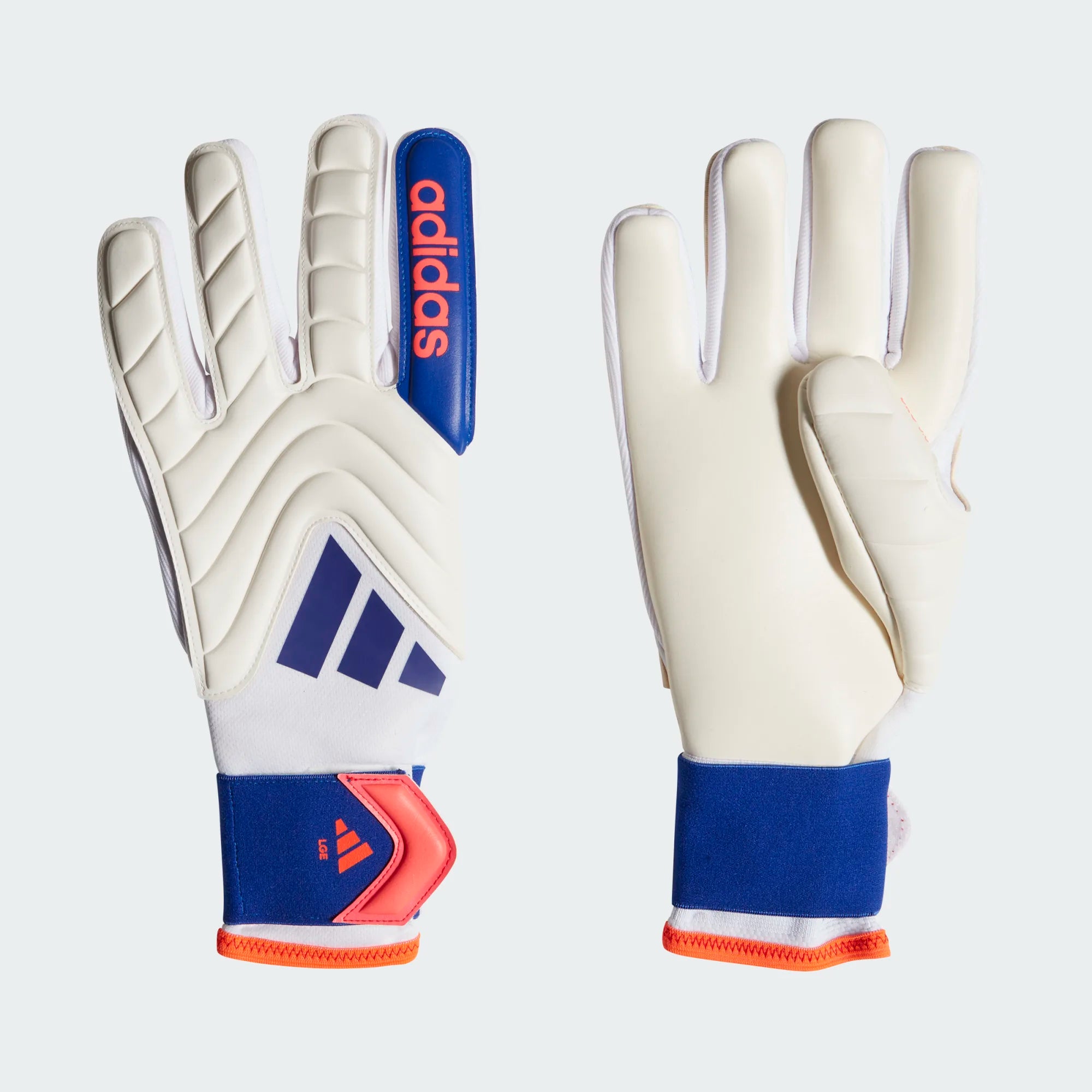 Copa League GK Gloves [White/Lucid Blue]