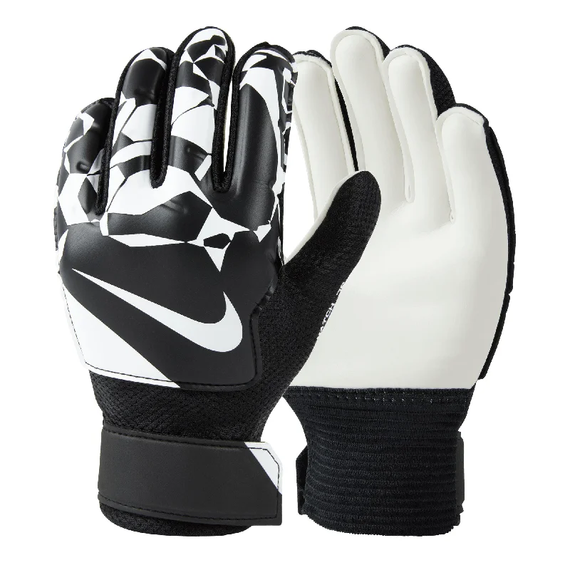 Nike Kids Match GoalKeeper Gloves Black/White