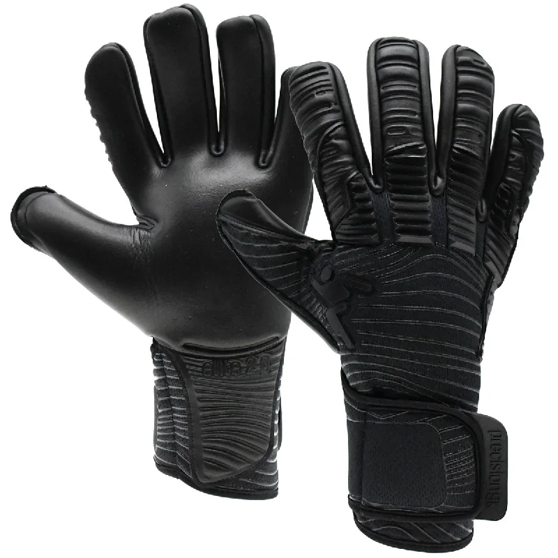 Precision Training Junior Elite 2.0 Blackout Goal Keeper Gloves - Youth