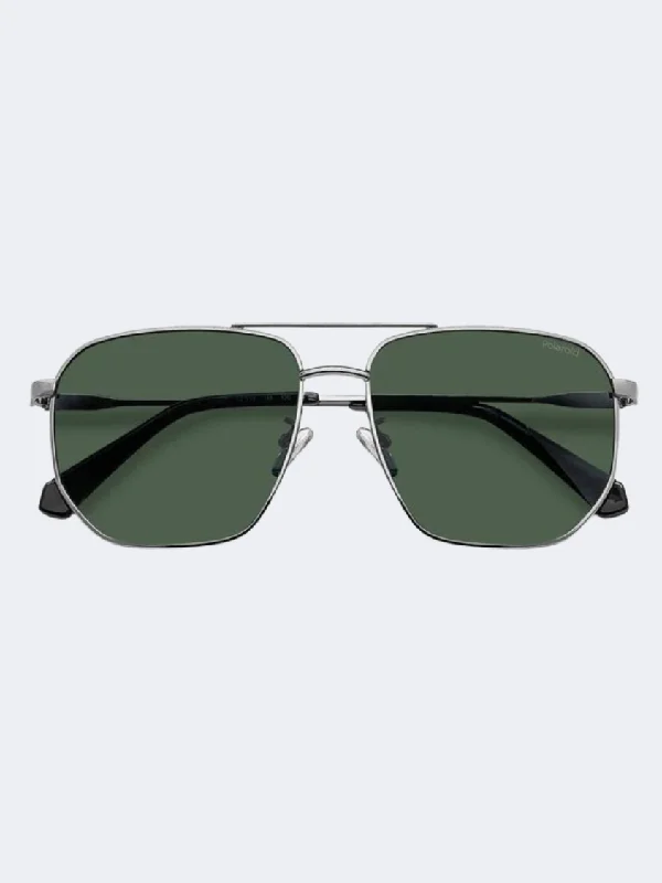 Polaroid Pld 4141 Men Lifestyle Sunglasses Ruthenium/Green